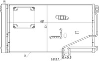 Hart Kondensator Klimaanlage Klimakondensator FüR Mercedes-Benz C-Klasse T-Model