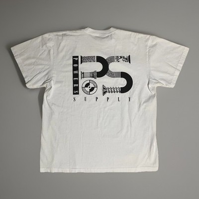 Powers Supply S/S Graphic Shirt Eric Elms Streetwear Brooklyn NY Culture L DS