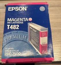 Genuine Epson T482 Magenta Ink Cartridge for Stylus Pro 7500