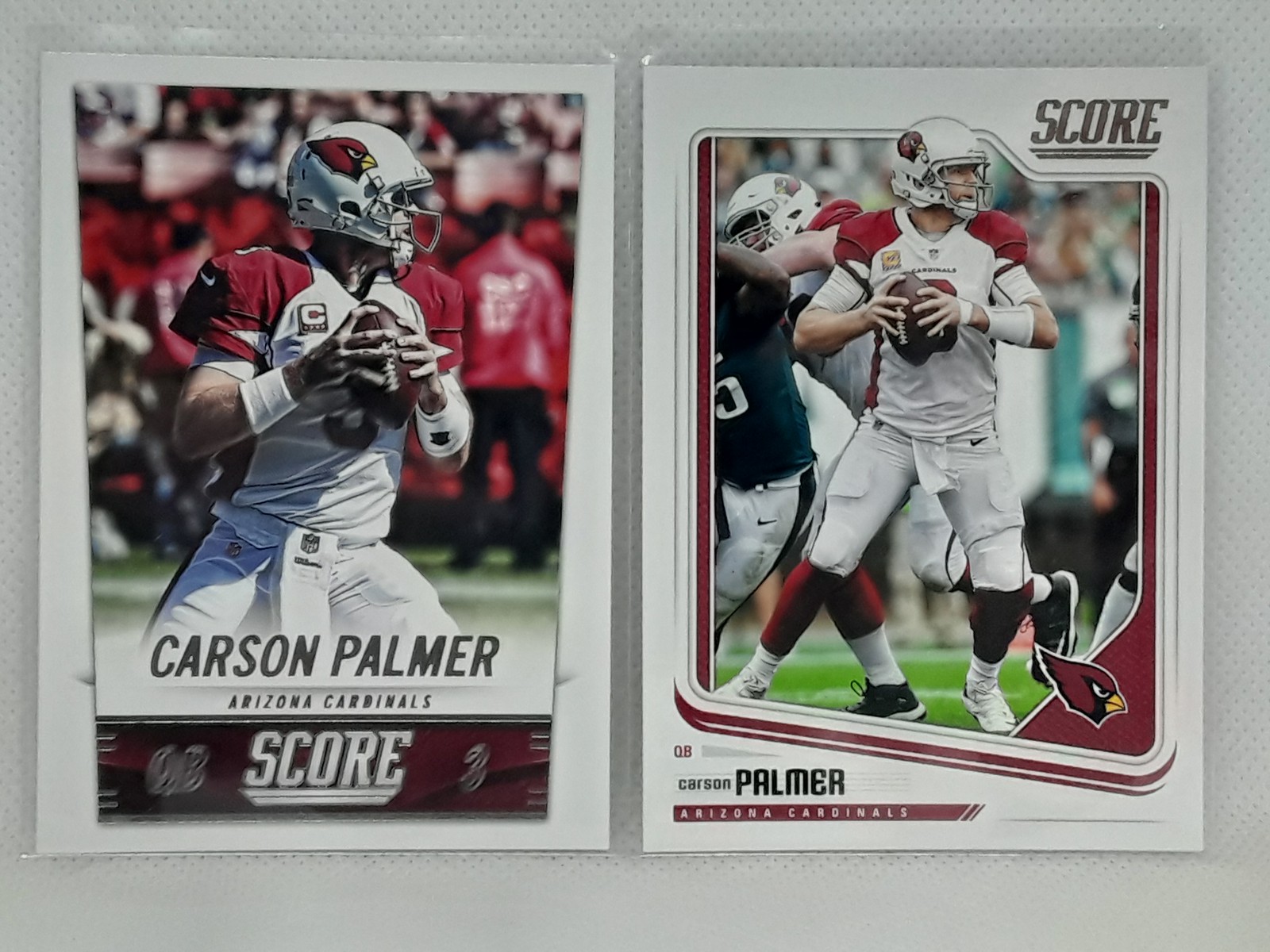 (2x) Carson Palmer 2014 + 2018 Score - #1 - Arizona Cardinals