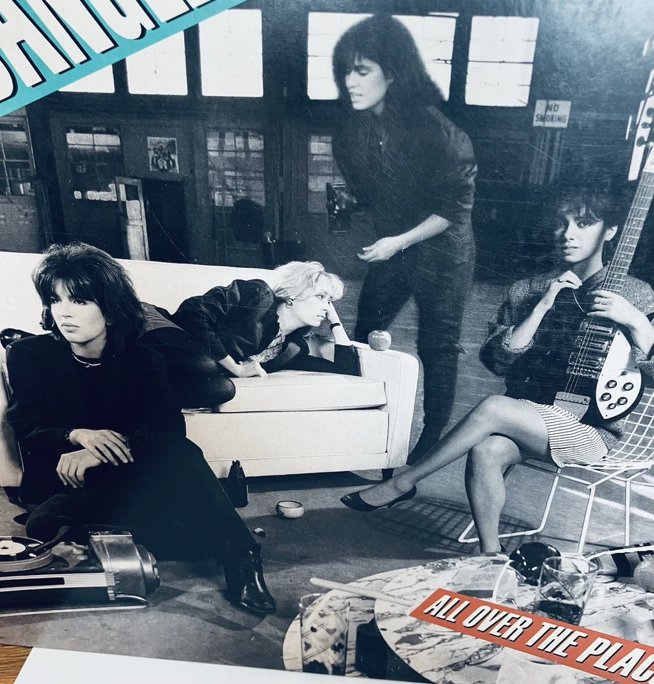 Bangles 1984 All Over The Place Vinyl Album Works Columbia Minor Wear Sleeve Foto 3 de 4