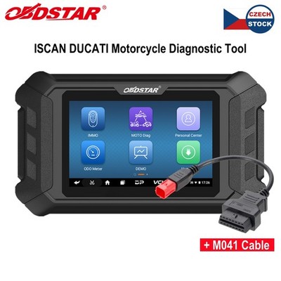 OBDSTAR ISCAN for DUCATI Intelligent Motorcycle Diagnostic Scanner & M041 Cable
