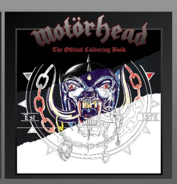 Motorhead The Official Colouring Book (Paperback Book)