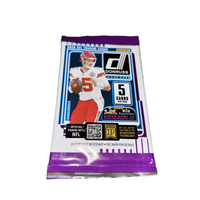 2025 Donruss Football 5 Card Pack-Factory Sealed     Free Shipping