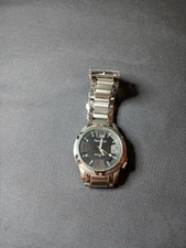 Armitron GM10(3) Men’s Silver Stainless Steel Quartz Watch Pre Owned