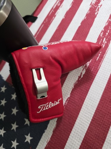 🔥⛳ Mint Rare Scotty Cameron Studio Stainless Red Headcover with tool⛳