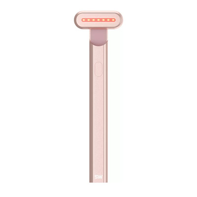 Solawave Radiant Renewal 4-in-1 Skincare Wand Light Therapy Rose Gold Excellent