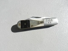 1985 case XX 62009 1/2 2 Blade Barlow Knife 3 3/8" Closed Stroing snap Used