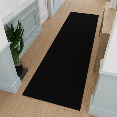 Hallway Runner Rug 2'7'' x 9'10'' Non Slip Solid Area Rugs Easy to Clean Laundr...