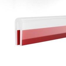 U Channel Rubber Edge Trim Self-Adhesive Rubber Edge Trim Edge Protector for ...