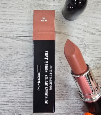MAC Lustreglass Lippenstift | 508 Hug Me | 3g/0,10oz | Neu & Originalverpackt 100% Original
