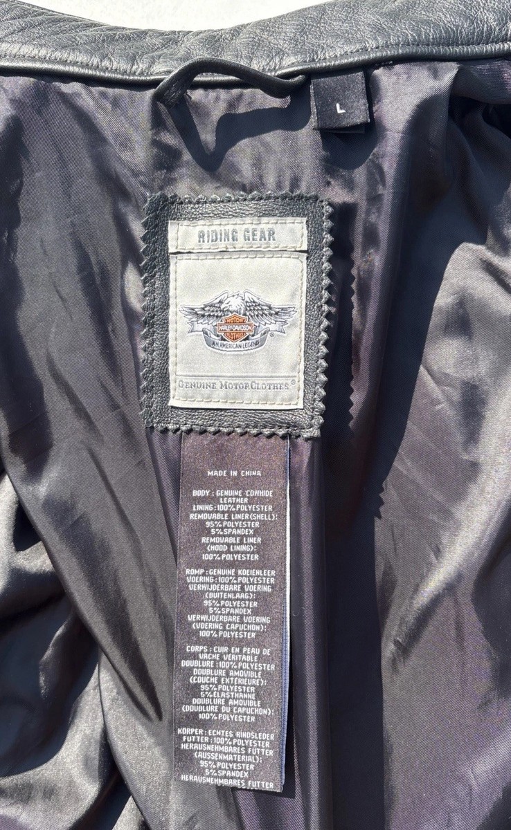 Harley Davidson Women AMELIA Leather Jacket Large 97189-14VW Red
