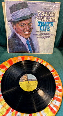 Frank Sinatra That's Life Record LP 1966 Reprise F- 1020 Mono Tested Hear EX