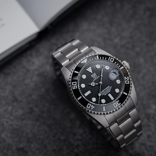 Hyakuichi 101 No.16D 38mm 20 ATM Water Resistant Automatik Diver's Black - Bild 4 von 6