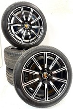Porsche 9J1 Taycan 20" Sport Aero Design Alloy Wheels & Pirelli Elect NF0 Tyres