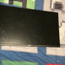 Acer 23-24.9" Flat Screen Monitor 16:9 Aspect Ratio Black with Stand