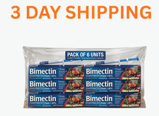 6 pack Horse Dewormer Apple Flavor Paste Six doses EXPIRY 3/31/2026