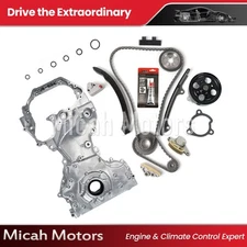 Timing Chain Kit Oil Water Pump for 07-15 Nissan Rogue Sentra 2.5L Engine QR25D