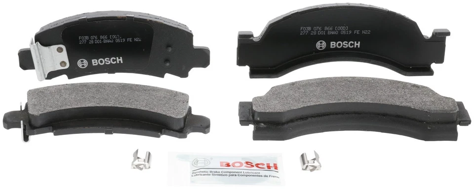 Kit de pastillas de freno de disco Bosch para 71-99 Chevrolet P30 G30 K30 GMC P3500 C3500 K3500 Foto 2 de 4