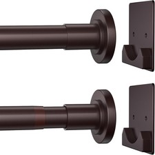Matte Bronze Shower ain Rod, 1 Inch Dieter Stainl Steel
