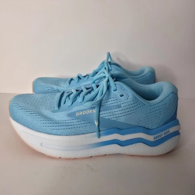 Brooks Women's Ghost Max 2 Trainers Running Shoes Blue - UK Size 8.5 Medium (B) - Image 1 of 4