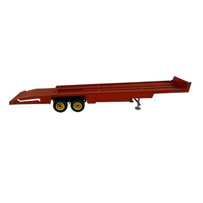 Vintage Siku 2534 Auto Transporter Trailer Red Diecast Made In Germany 10''