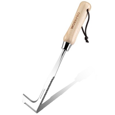 WORKPRO Crack Weeder 12'' Stainless Steel Crevice Weeding Tool Manual Weeder L Sh
