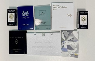 Assortment Of 8 Niche Fragrance Samples- Brand New Never Used