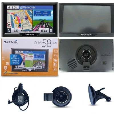Navigationsgerät Garmin nüvi 58 LMT CE Premium Traffic in OVP Händler Top - Bild 1 von 4