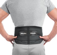 Adjustable Lumbar Back Brace with Removable Pad for Upper Lower Back Pain Relief
