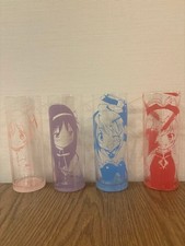 Madoka Magica Glass Set - Madoka, Homura, Sayaka, Kyoko - Event Commemorative