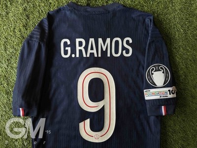 Nike Dri-Fit ADV Match Shirt PSG Paris Saint-Germain Super Cup G.RAMOS XL