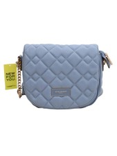 Borsa donna David Jones blu 100% ecopelle tracolla