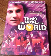 THAT'S THE WAY OF THE WORLD DVD 1975 Harvey Keitel, Earth Wind & Fire 3 INSERTS
