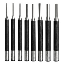 WEDGE Short Drive Punch Set   8 Piece Mini Punch Kit 4" 