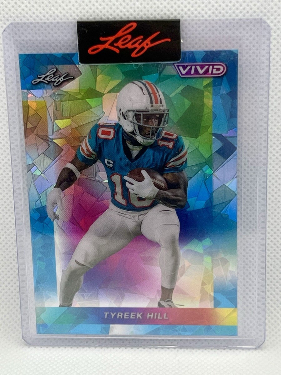 2024 Tyreek Hill Leaf Vivid Pre Production Proof 1/1 Miami