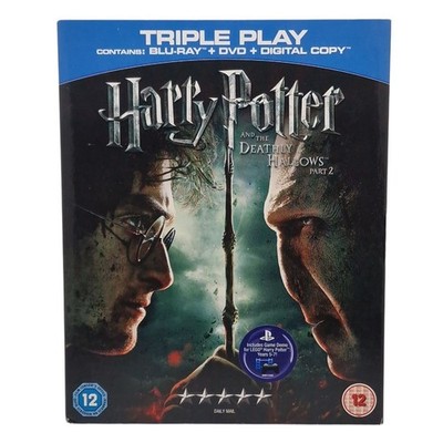 Harry Potter And The Deathly Hallows - Part 2 (Blu-ray & DVD, 2011) Region B