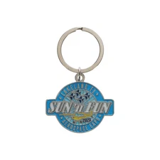 NEW SUN 'n FUN 2025 Blue Keychain