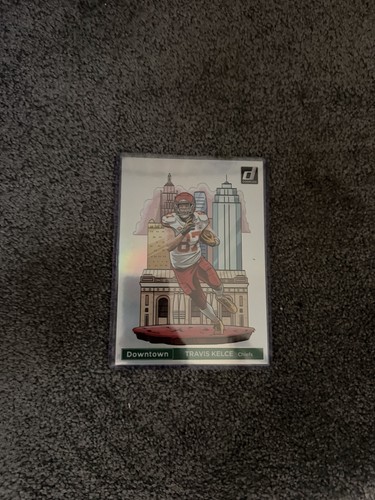 Travis Kelce #7 2024 Panini Donruss Oversized Downtown card