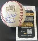 Addison Russell (Chicago Cubs) Signed 2016 World Series Baseball JSA COA CK33825