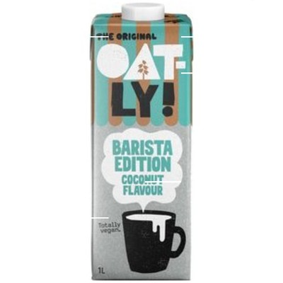 Oatly Hafer Barista Coconut Flavour 1L Packung