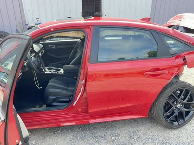 #ad #ad 2022 2024 HONDA CIVIC LEFT ROCKER W POST RED PC:R513 2.0L AT FWD 6K SPORT 57646 $437.50