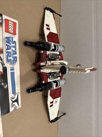 LEGO Star Wars V-19 Torrent 7674 w Manual & Mini Figure, Missing 1 Piece, No Box