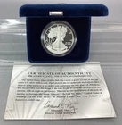 2008 W Proof Silver Eagle - Box & CoA