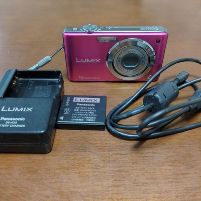 Panasonic DMC-FS7 ピンク 10メガピクセル Panasonic Lumix DMC-FS7