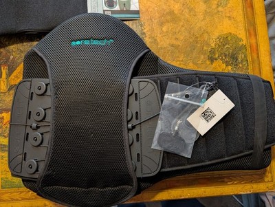 Coretech 639 LSO Adjustable Back Brace for Lower Back Pain Relief Black New