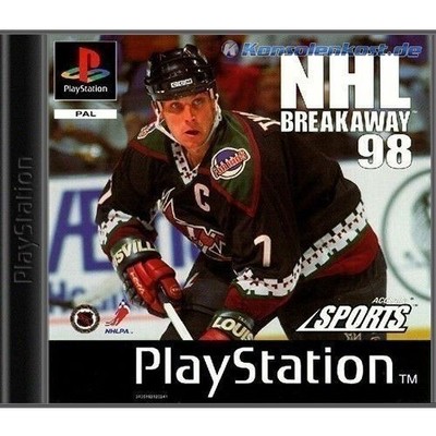 PS1 / Sony Playstation 1 Spiel - NHL Breakaway 98 mit OVP