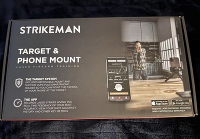 Strikeman Target & Phone Mount Laser Firearm Training System