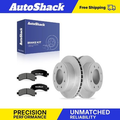 Rear Brake Rotors Premium Ceramic Pads for Chevrolet, Express 2500 2003-2020