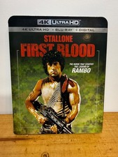 Rambo: First Blood (4K UHD + Blu-Ray, No Digital, 1982) - Open with Slipcover